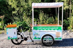 Jäätelöpyörään on mahdollista saada personoitu ulkoasu
